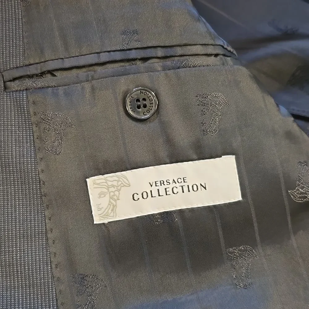 Versace Colletion | Blue/Black Blazer